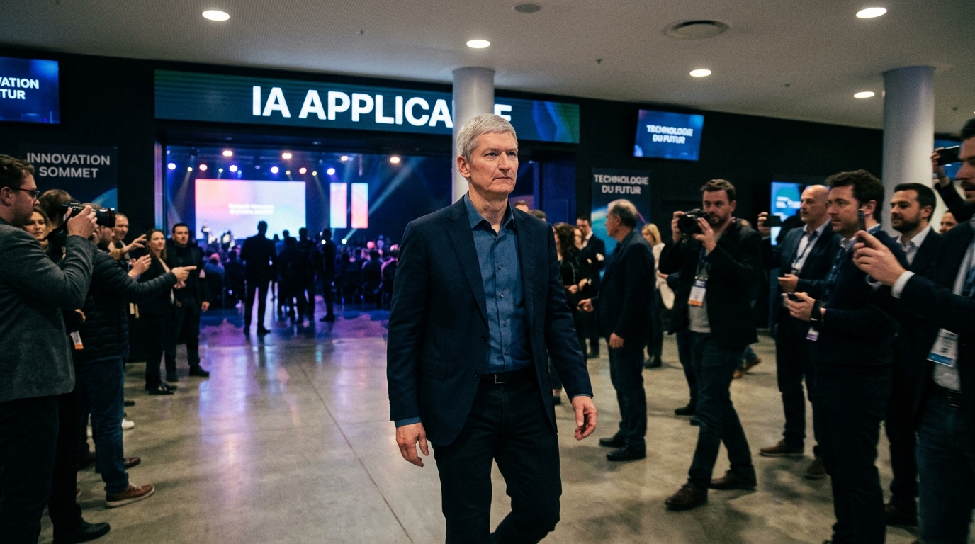 Tim Cook entre dans l’arène de l’IA : Apple prêt à sortir le chéquier pour rattraper son retard