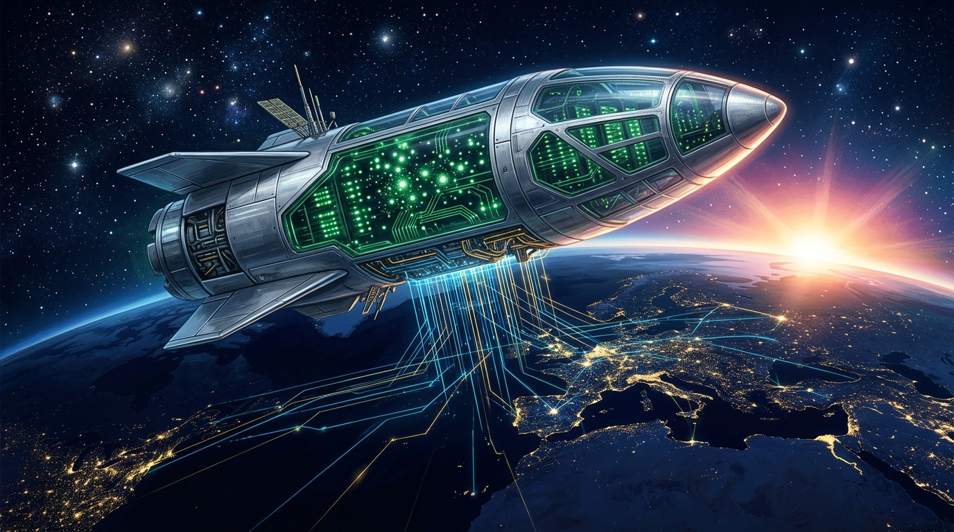 SpaceX et Nvidia lanceront un satellite IA en orbite fin 2027 : bienvenue dans les datacenters spatiaux