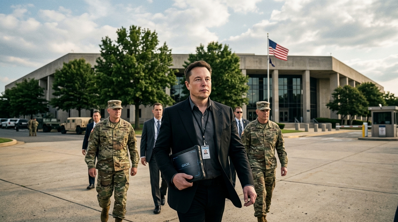Grok atterrit au Pentagone : Elon Musk place son IA controversée au cœur de la défense américaine