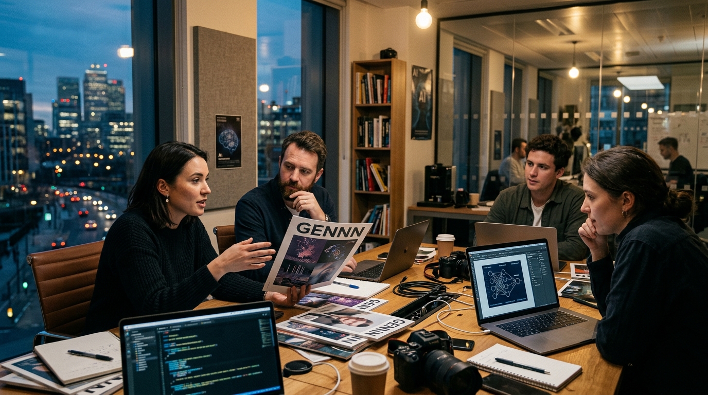 GENNN, le magazine qui utilise l’IA pour parler de l’IA