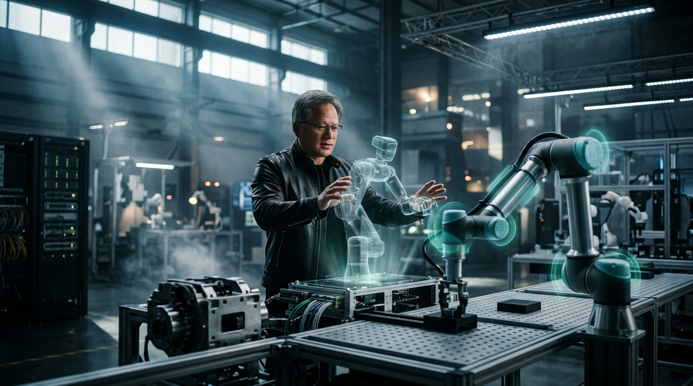 « L’IA physique » selon Jensen Huang : la prochaine révolution selon le patron de Nvidia