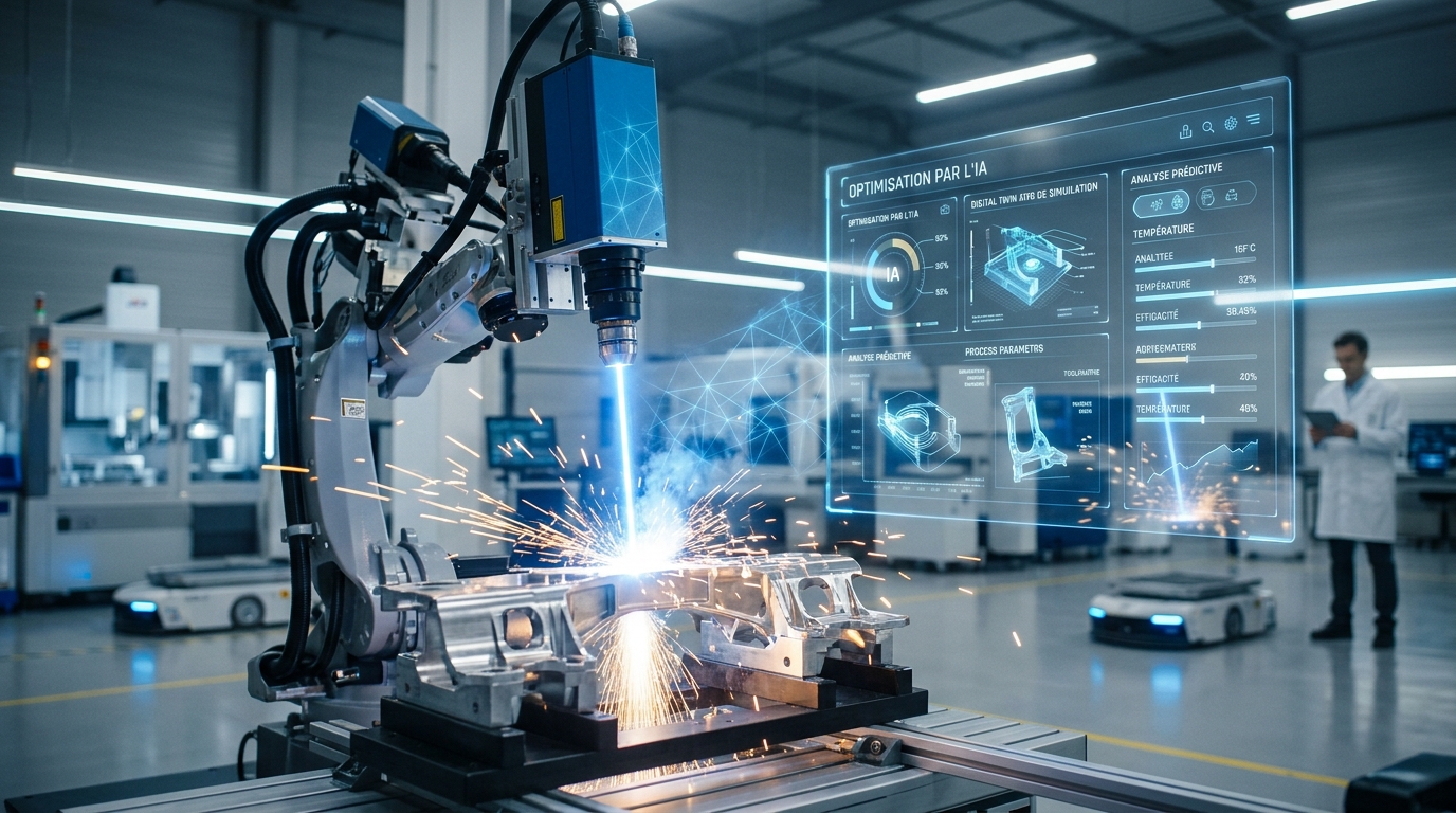 L’intelligence artificielle au service de la fabrication : révolutionner les procédés laser industriels
