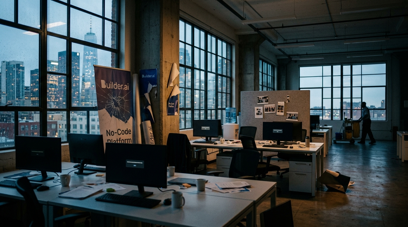 La faillite de Builder.ai : un signal d'alarme pour l'écosystème des startups IA no-code